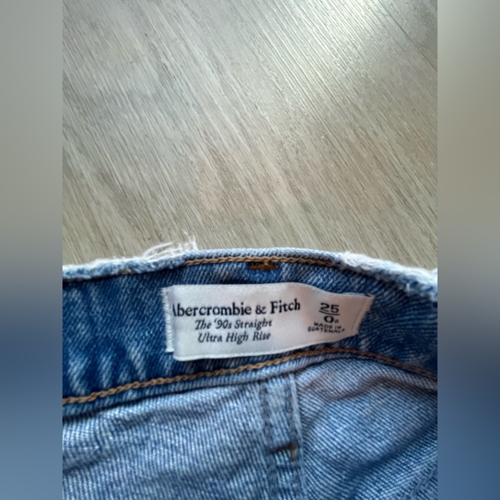 abercrombie & fitch 90s ultra high rise